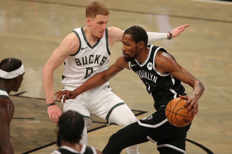 NBA: Milwaukee Bucks at Brooklyn Nets