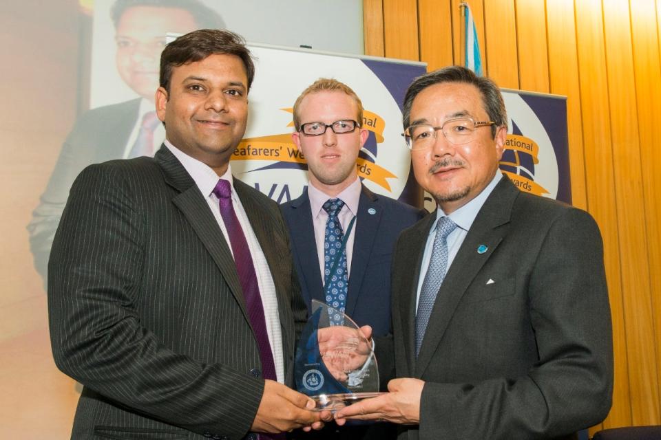 Chirag Bahri was awarded the Dr. Dierk Lindemann Welfare Personality Award in 2015 for his work to support seafarers and families affected by piracy incidents.
