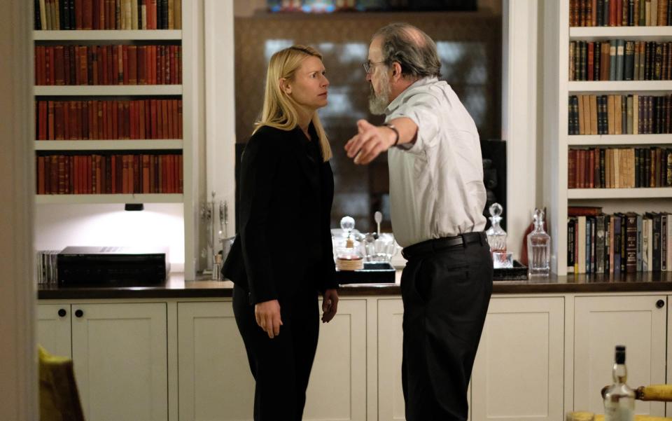 Danes is the star, but Mandy Patinkin, right, as Saul Berenson was the show's heart - Showtime