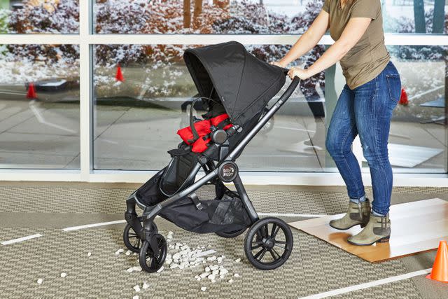 <p>People / Dera Burreson</p> Testing the Baby Jogger City Sights Travel System Stroller
