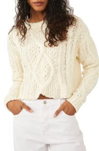 Free People cropped cardigan