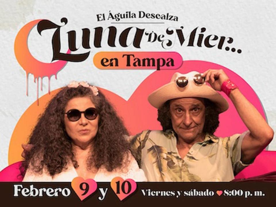 Comedia ‘Luna de mier… en Tampa’ en el Teatro Trail.