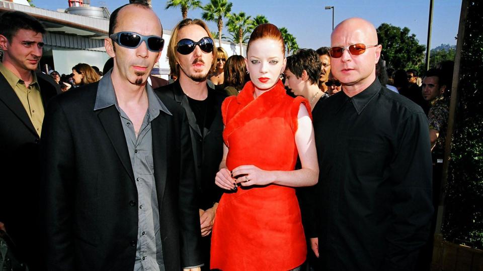 The rock band Garbage at the 1998 MTV Music Awards