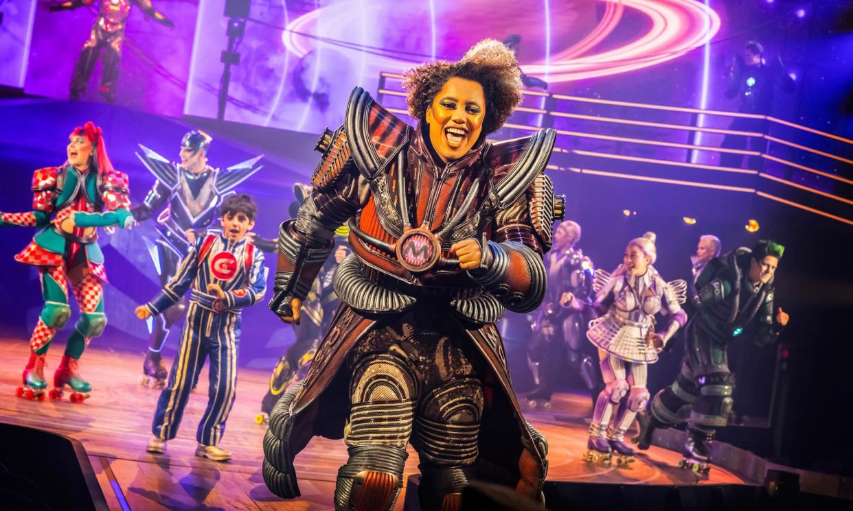 <span>Keep on truckin’ … Jade Marvin as Momma in Starlight Express.</span><span>Photograph: Pamela Raith</span>