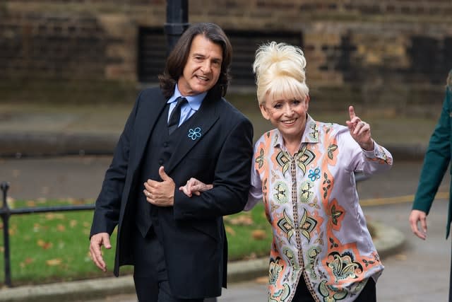 Dame Barbara Windsor and Scott Mitchell