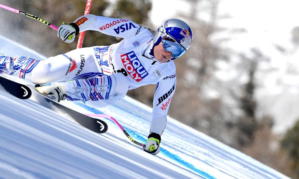 Lindsey Vonn may have skied in her last race. (TIZIANA FABI/AFP/Getty Images)