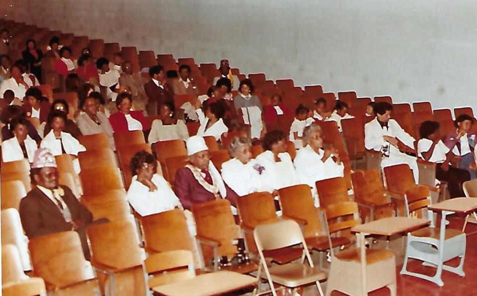 Elks Lodge State Meeting in the 1960s at Oak Ridge High School.