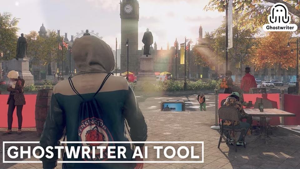 Ubisoft宣布推出名為Ghostwriter的人工智慧工具，讓遊戲NPC自動產生不同自然對話