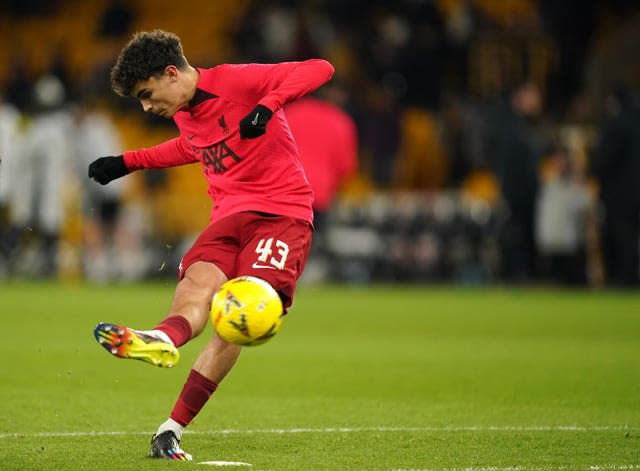 Stefan Bajcetic has established himself in Liverpool's midfield