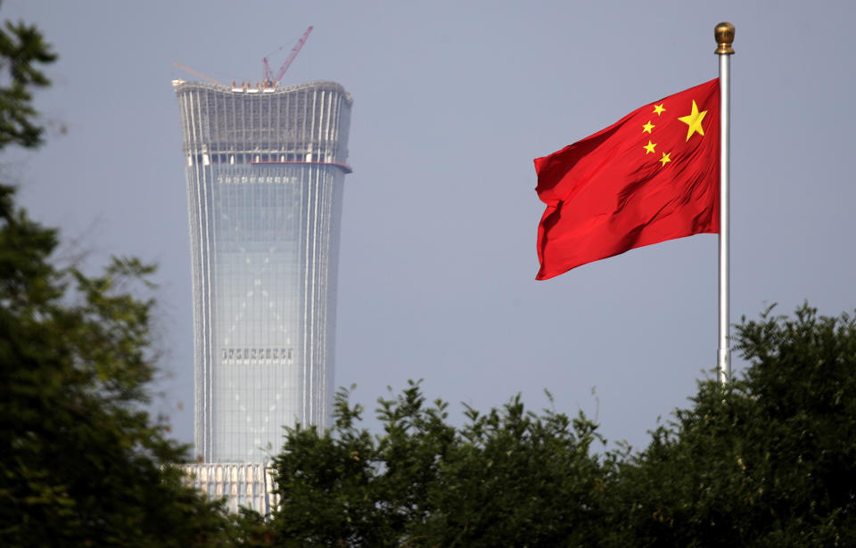 Public security agencies in China have been alerted of a looming trade war with the U.S. (AP Photo/Andy Wong, File)