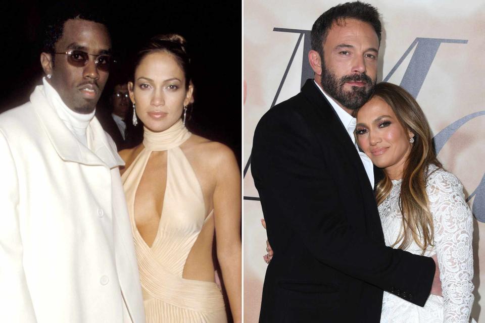 <p>KMazur/WireImage; Steve Granitz/FilmMagic</p> Sean "Diddy" Combs and Jennifer Lopez; Ben Affleck and Jennifer Lopez