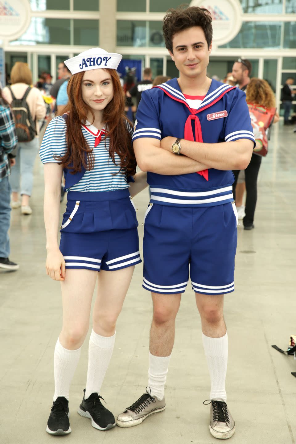 couples halloween costumes steve and robin from 'stranger things'