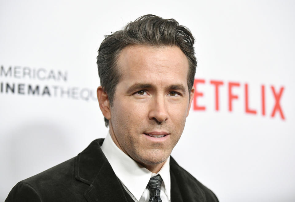 Closeup of Ryan Reynolds