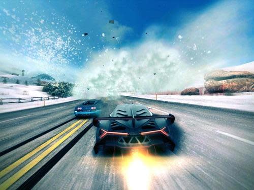 Screenshot from Asphalt 8