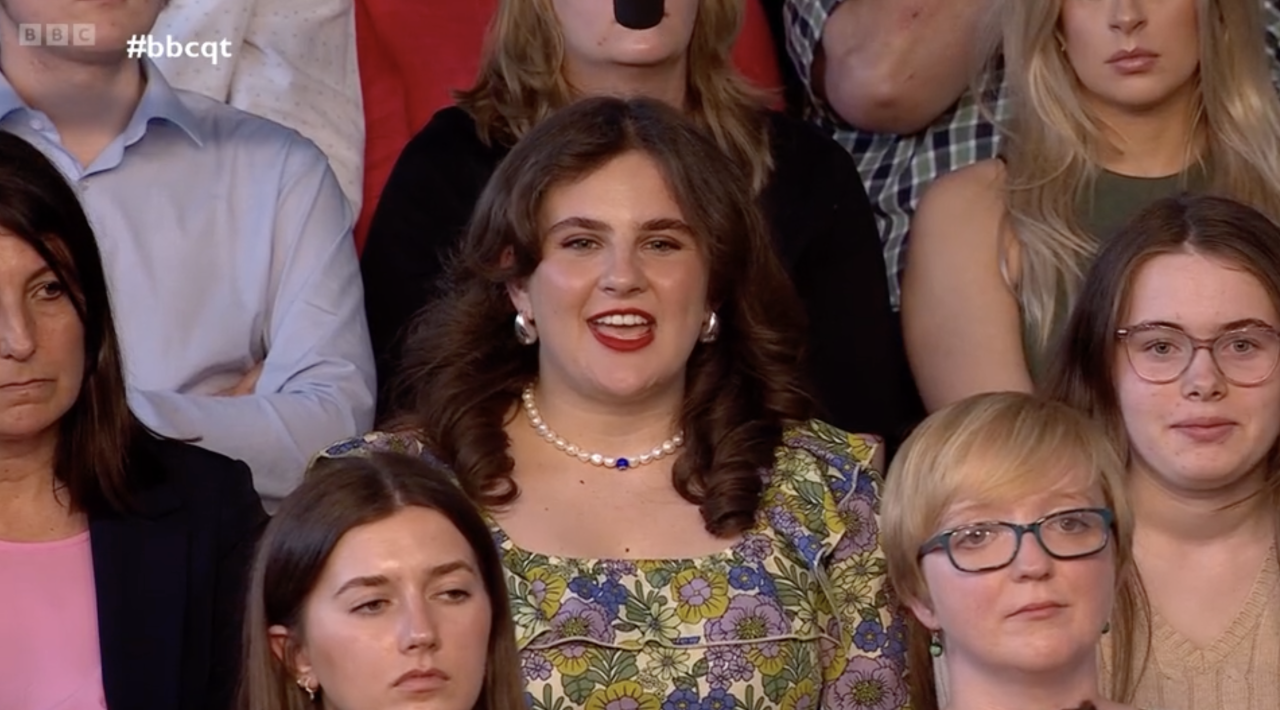 Lola Violet asked Ed Davey how her generation could trust the Lib Dems. (Question Time)