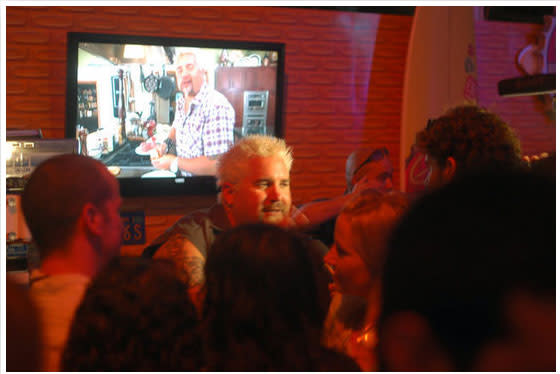 Guy Fieri Talks to Fans