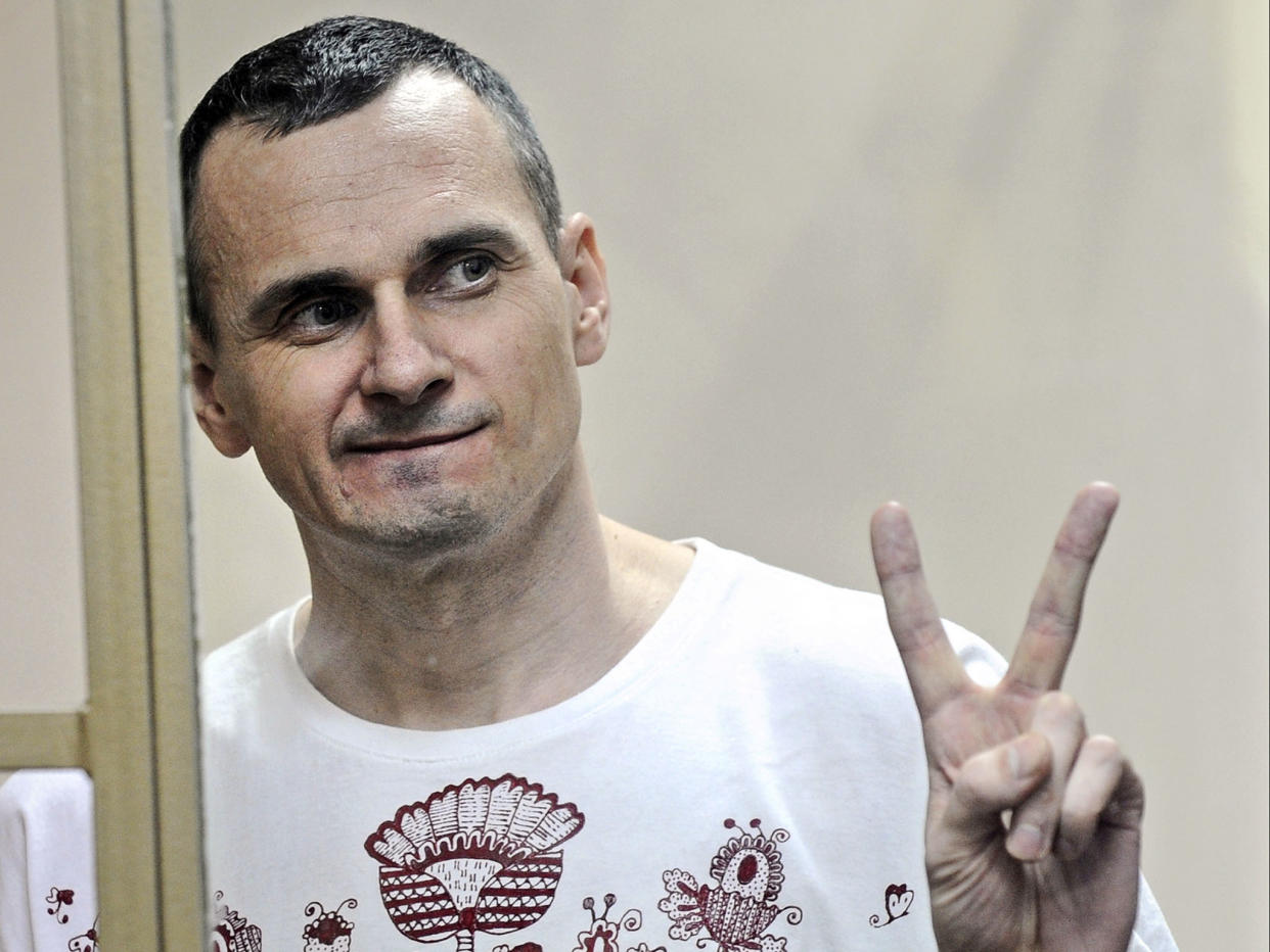 Oleg Sentsov is one case the US has raised with Russia as 'unjust': AP