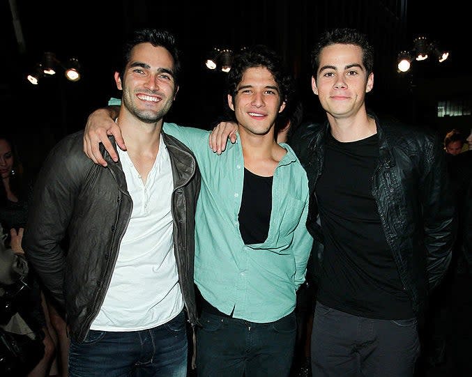 Yep, that's right! The men of Teen Wolf – Tyler H., Tyler P., and Dylan – also made the transition from friends to roomies. While filming the first season of the supernatural series in Atlanta, Tyler H., Tyler P., and Dylan lived together in an apartment.Tyler P. and Dylan became so close, that they even vowed to be each other's best man when they get married.