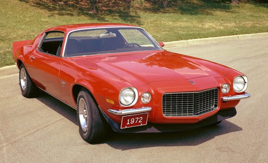 <p>The second-generation Camaro carried on visually almost unchanged through 1973. And yes, the styling was cribbed from Ferrari. Most obviously GM stole from the 1963 250GT Lusso. The big-block V-8s fell off the menu for 1973.</p>