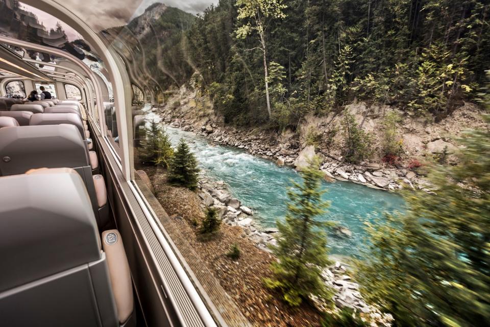 Rocky Mountaineer train