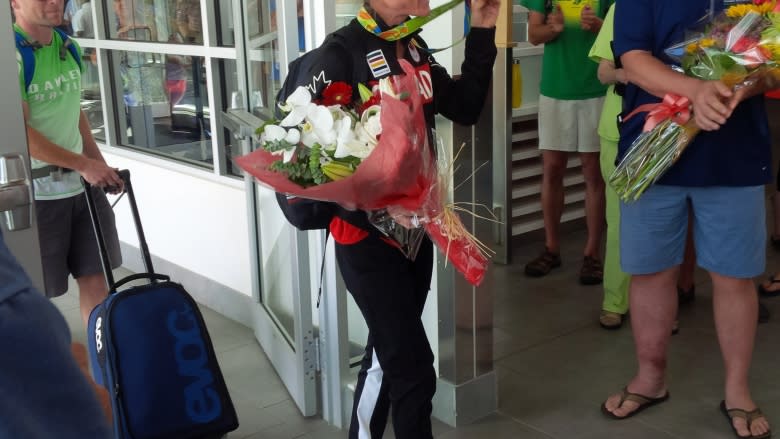 B.C. Olympians arriving from Rio get a hero's welcome