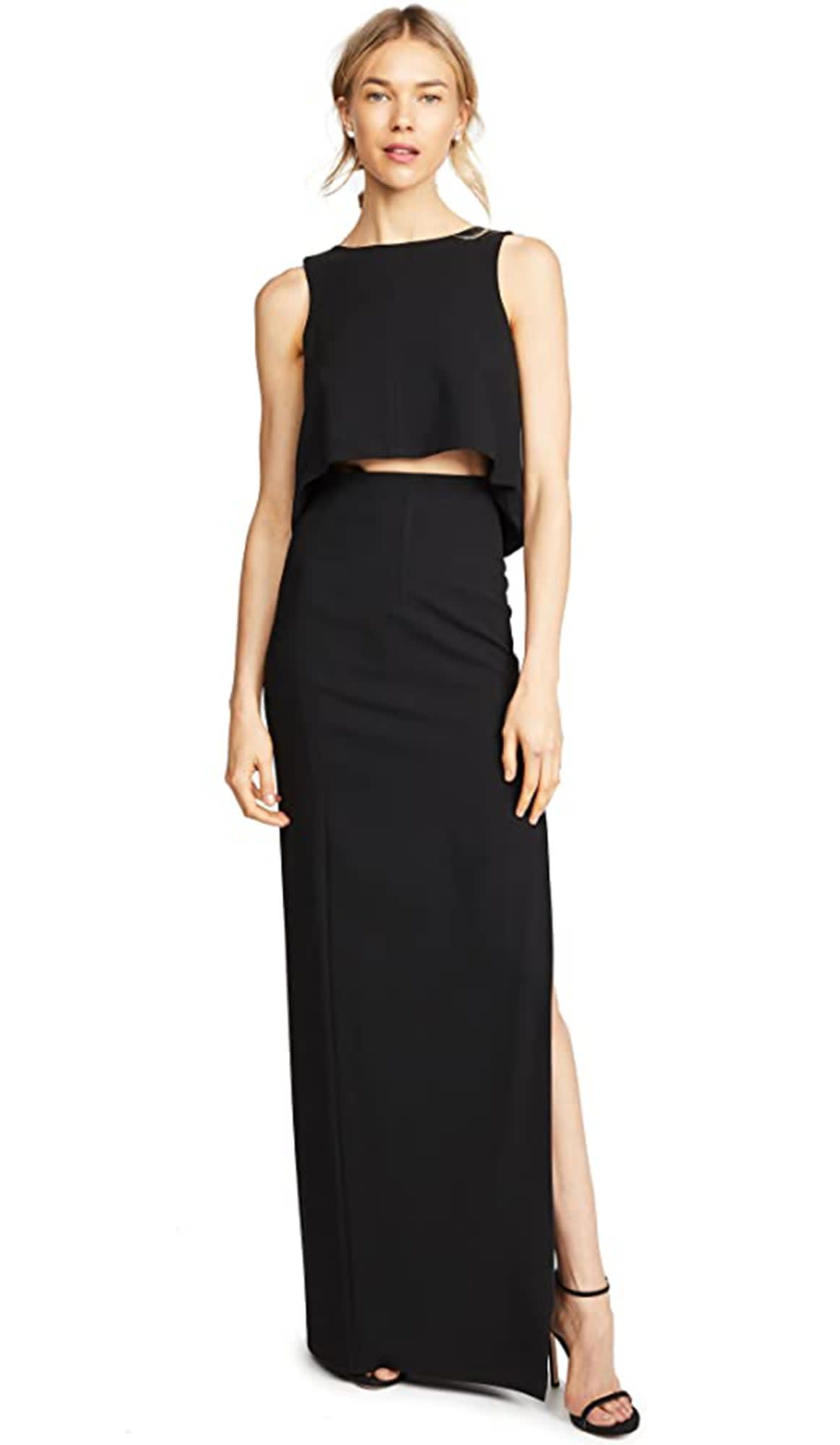 Black Halo Women's Kacie 2 Piece Maxi Dress