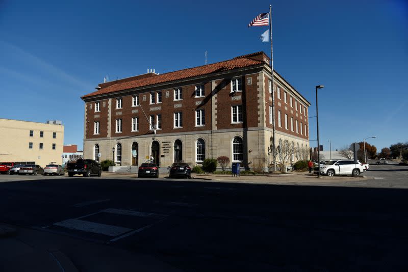 The Washington County Courthouse Judicial Center where Judge Curtis DeLapp sat on the bench is seen in Bartlesville