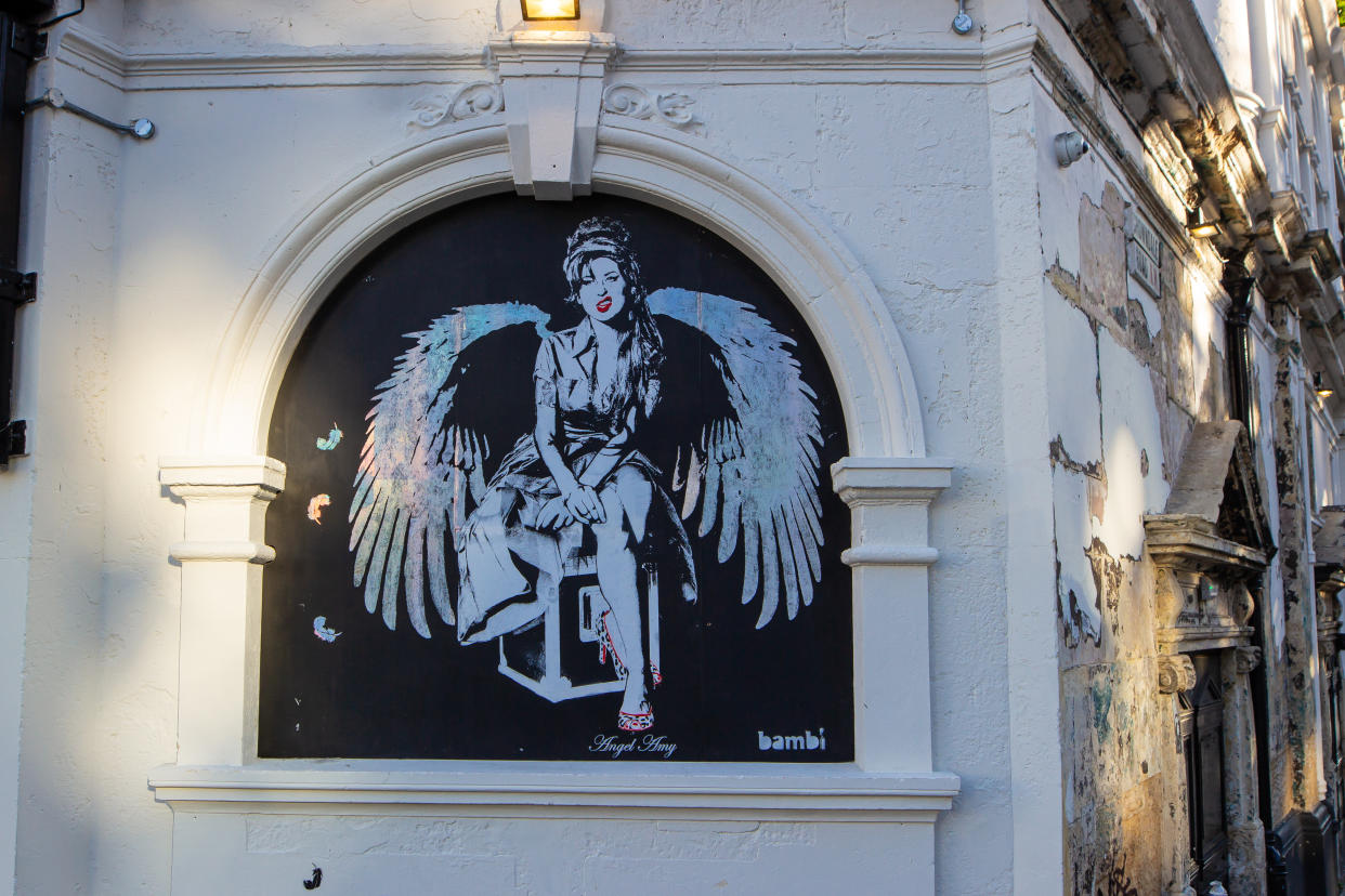 The new Amy Winehouse artwork appeared the day before what would have been the singer’s 41st birthday (Ginnypa/Koko)