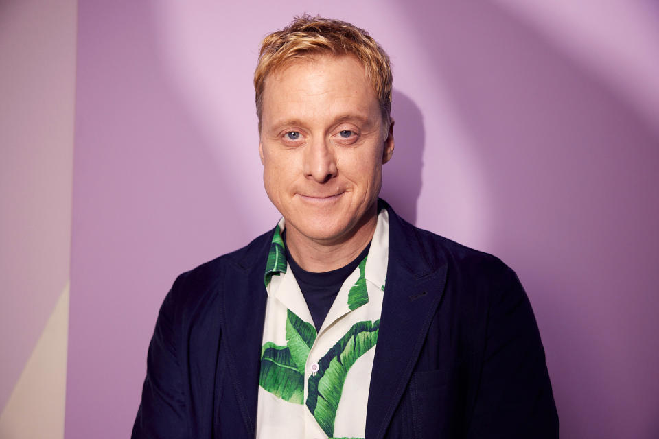 ANAHEIM, CALIFORNIA - SEPTEMBER 09: Alan Tudyk poses at the IMDb Official Portrait Studio during D23 2022 at Anaheim Convention Center on September 09, 2022 in Anaheim, California. (Photo by Corey Nickols/Getty Images for IMDb)