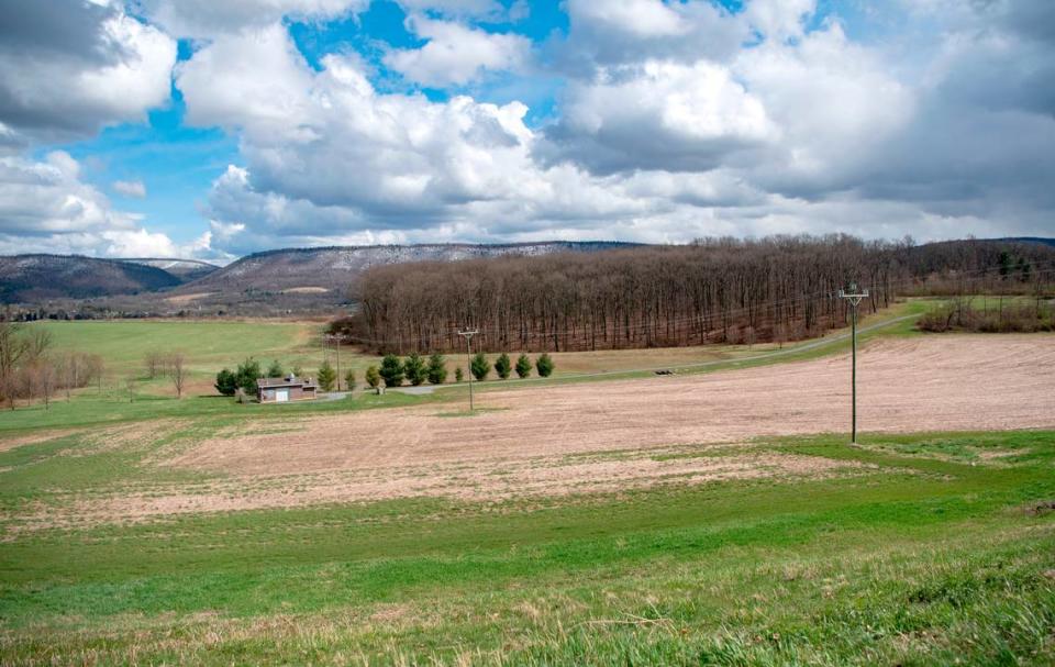 A fulfillment center warehouse is proposed for 103 acres in the the Benner Commerce Park.