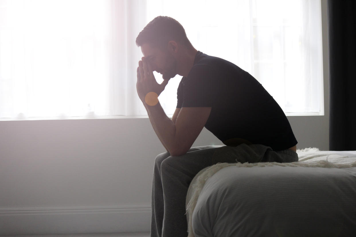 Men who are really struggling after a miscarriage often fail to get help, in part because they do not necessarily present their grief in a way that others recognize. (Photo: glegorly via Getty Images)