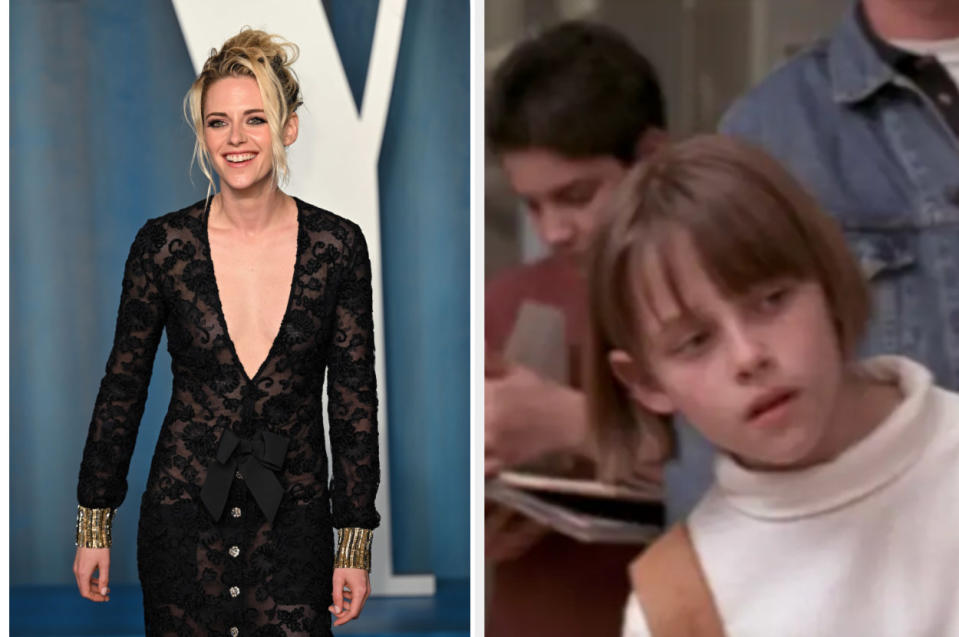 Kristen Stewart now vs. when she appeared in "The Thirteenth Year."