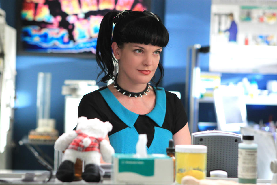 Pauley Perrette as Abby on ‘NCIS’. Photo: Sonja Flemming/CBS