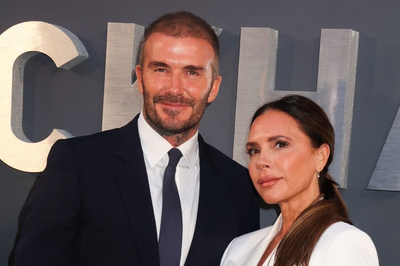 Victoria Beckham and David Beckham