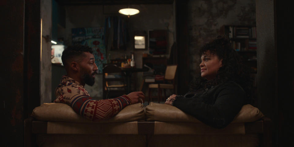 Tone Bell and Michelle Buteau in <i>Survival of the Thickest</i><span class="copyright">Netflix</span>