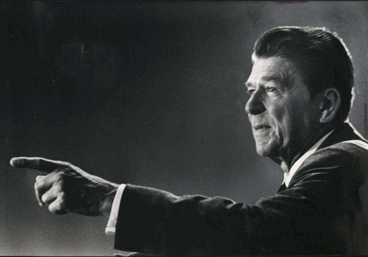 Ronald Reagan was the 40th president of the U.S.