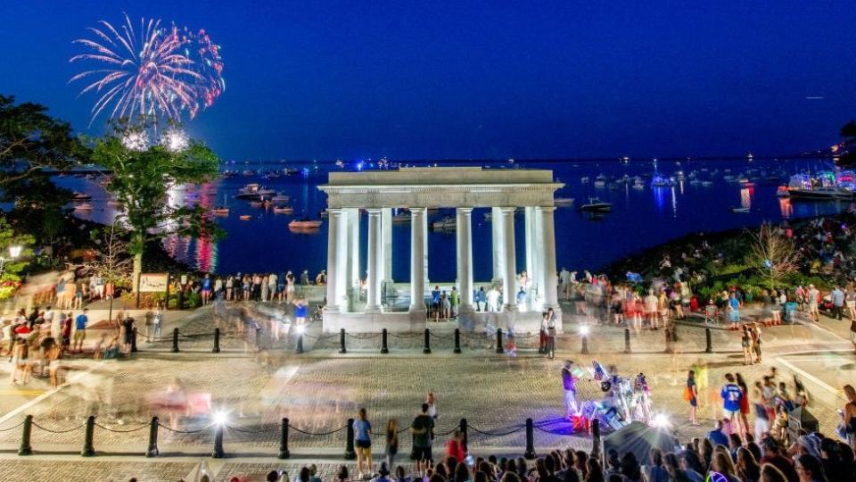 July 4th celebrated at Pilgrim Memorial State Park