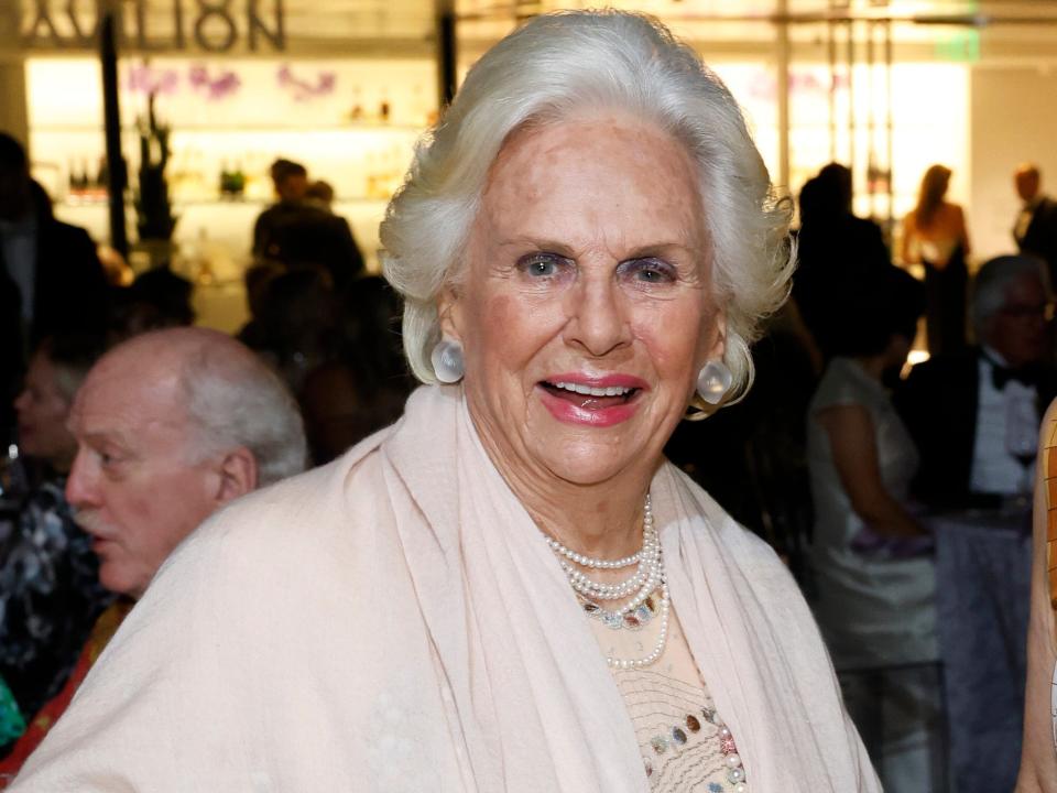 Jacqueline Mars (L) and Anne Chao (R) attend the ArtSense Gala 2023.