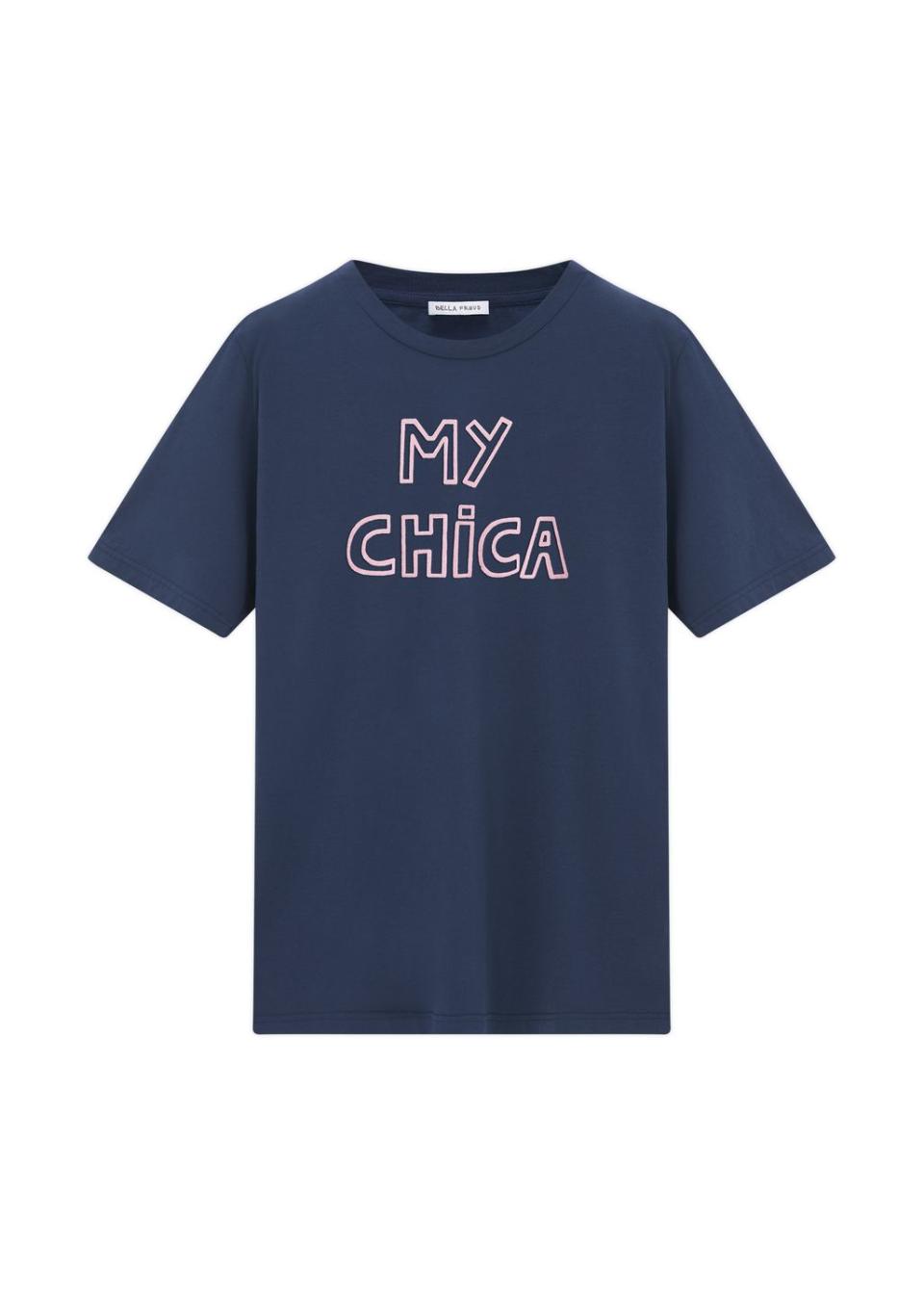 <p>Bella Freud is donating proceeds from all online sales of the new ‘My Chica’ collection throughout the month of March. </p><p>In partnership with the Prince’s Trust for the second year running, the initiative will support the charity’s #ChangeAGirlsLife campaign, which helps enable young women in the UK facing enormous challenges to have a bright future.</p><p><a class="link " href="https://bellafreud.com/my-chica-t-shirt-brighton-blue.html" rel="nofollow noopener" target="_blank" data-ylk="slk:SHOP HERE;elm:context_link;itc:0;sec:content-canvas">SHOP HERE</a></p>