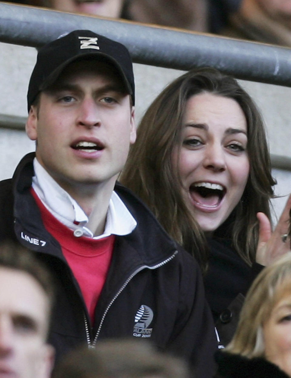Kate Middleton and Prince William in 2007