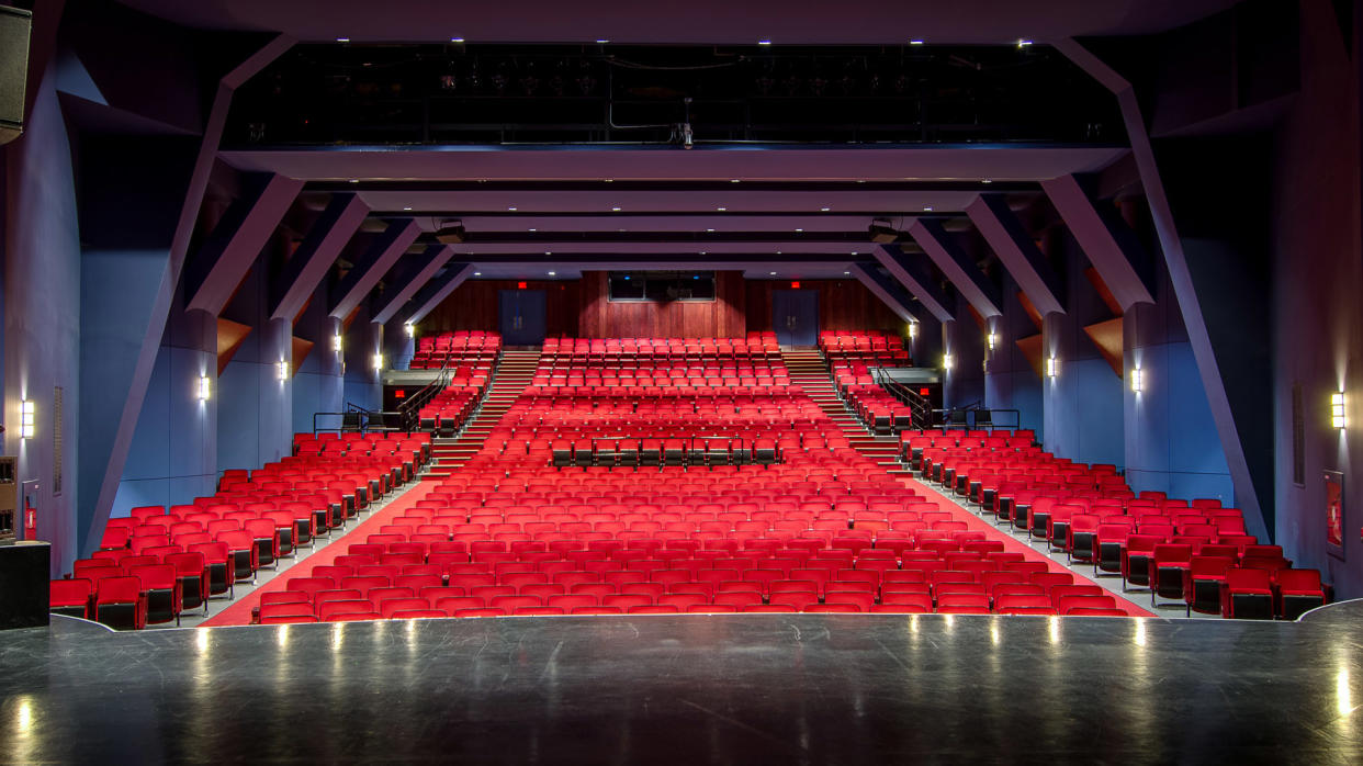  The Albert Dumouchel Theatre with its recent d&b audiotechnik Y Series upgrade. . 