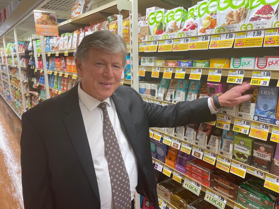 Richard Saker, president and chief executive officer of Saker ShopRites, in the new ShopRite in Middletown on June 21, 2021.