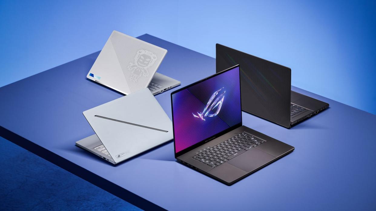  The 2024 Asus ROG Zephyrus line-up. 