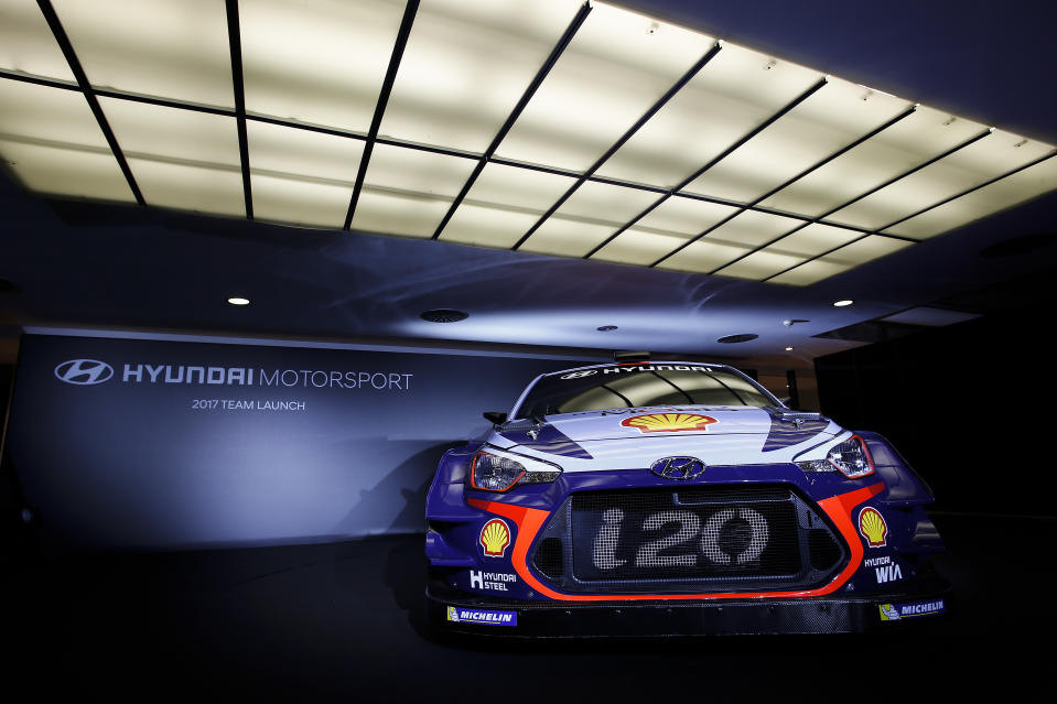 Hyundai Motorsport 2017 Team Launch Monza, 1st December 2016Hyundai i20 Coupe WRCPhotographer: Sarah VesselyWorldwide copyright: Hyundai Motorsport GmbH