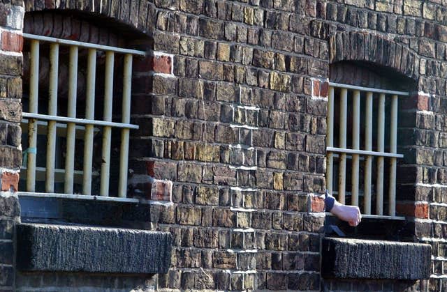 Prison bars (Andrew Parsons/PA)