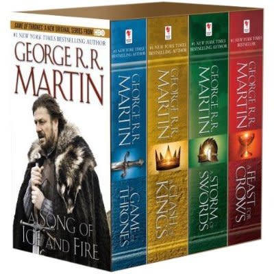 A Game of Thrones 4-Book Boxed Set by George R. R. Martin, at Amazon