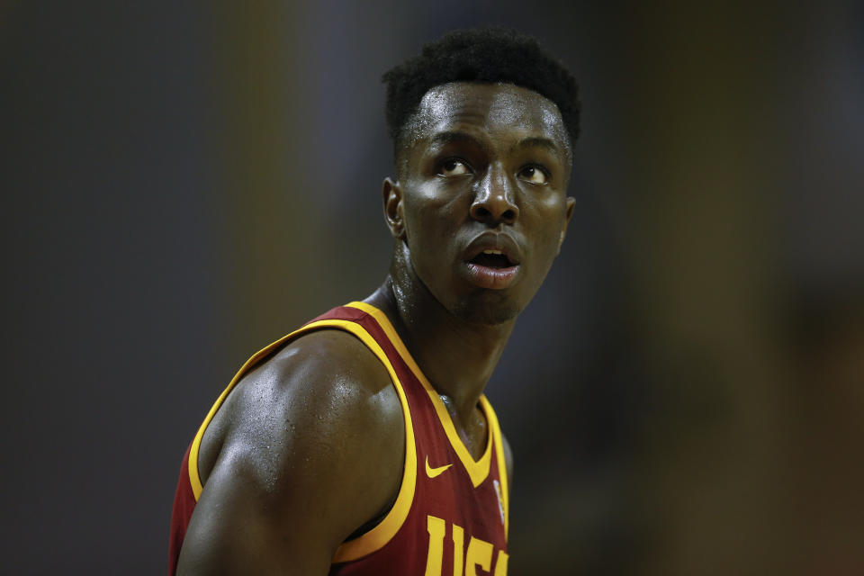 USC Trojans forward Onyeka Okongwu (21) during the 2019 Orlando Invitational mens college basketball game between the USC Trojans and Marquette Golden Eagles on November 29, 2019 at the HP Field House.