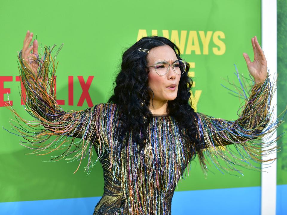Wong at the premiere of Netflix's 