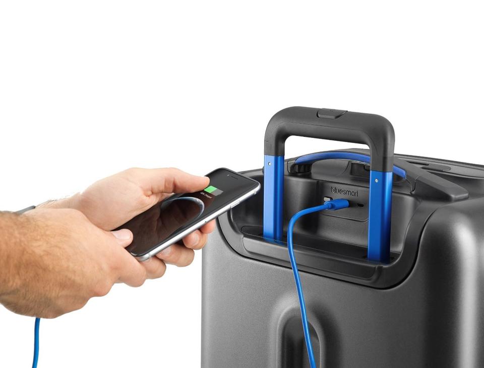 This Charging Suitcase