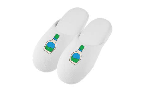 Buy the <a href="https://www.flavourgallery.com/collections/hidden-valley-ranch/products/hidden-valley-slippers" target="_blank">Hidden Valley slippers</a>&nbsp;for $25